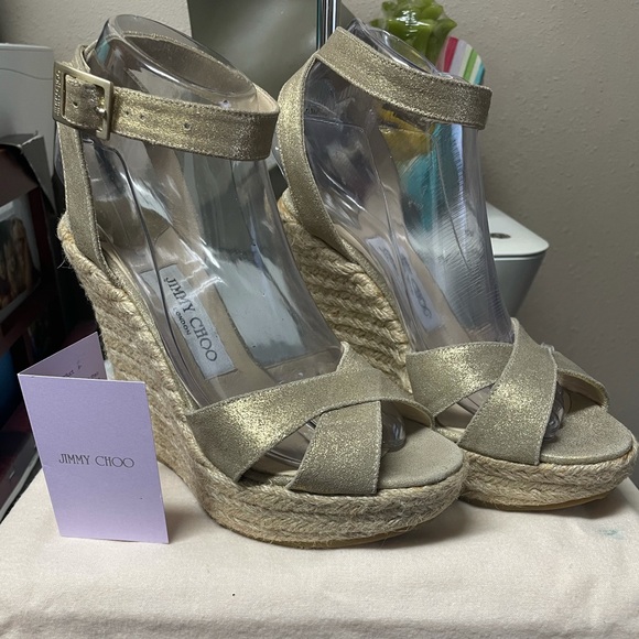 Authentic Jimmy Choo Phoenix Espadrilles
